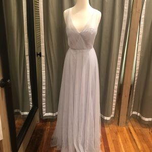 Jenny Yoo “Emelie” serenity blue” in soft tulle
